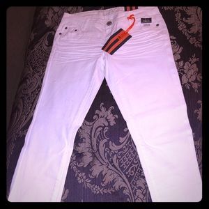 White jeans